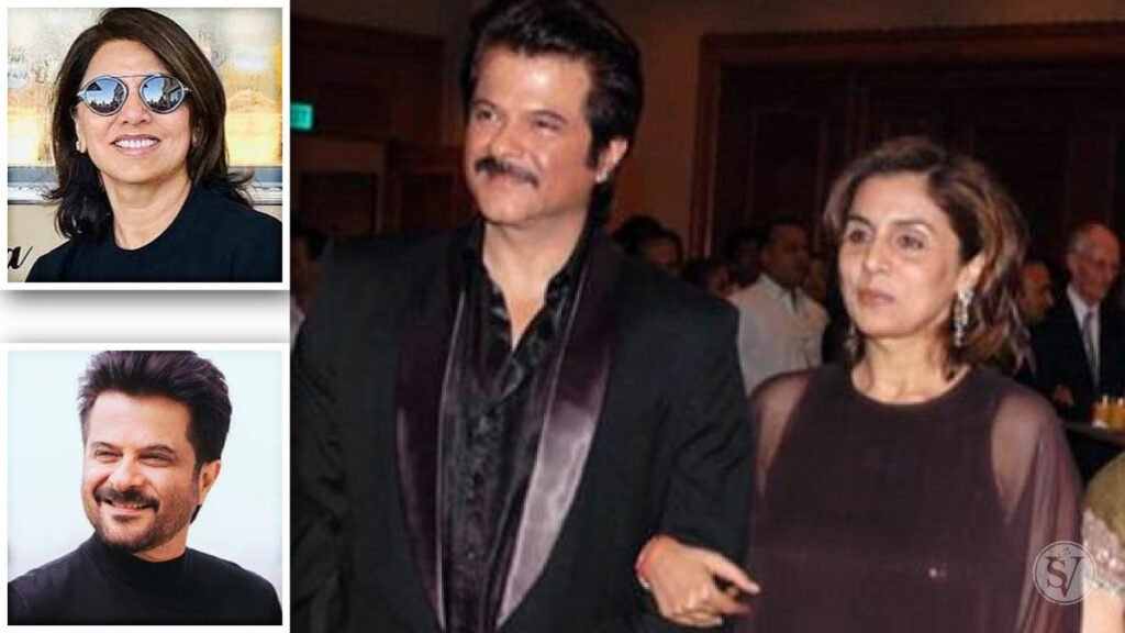 Neetu with Anil Kapoor