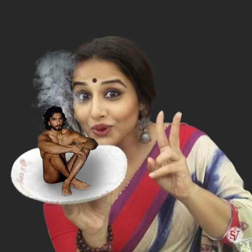 Vidya's reaction to Nude photoshoot