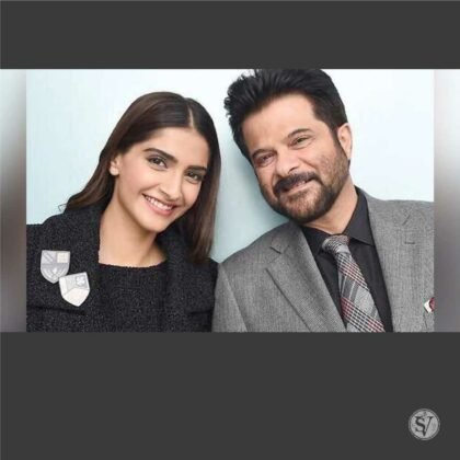 Sonam and Anil Kapoor