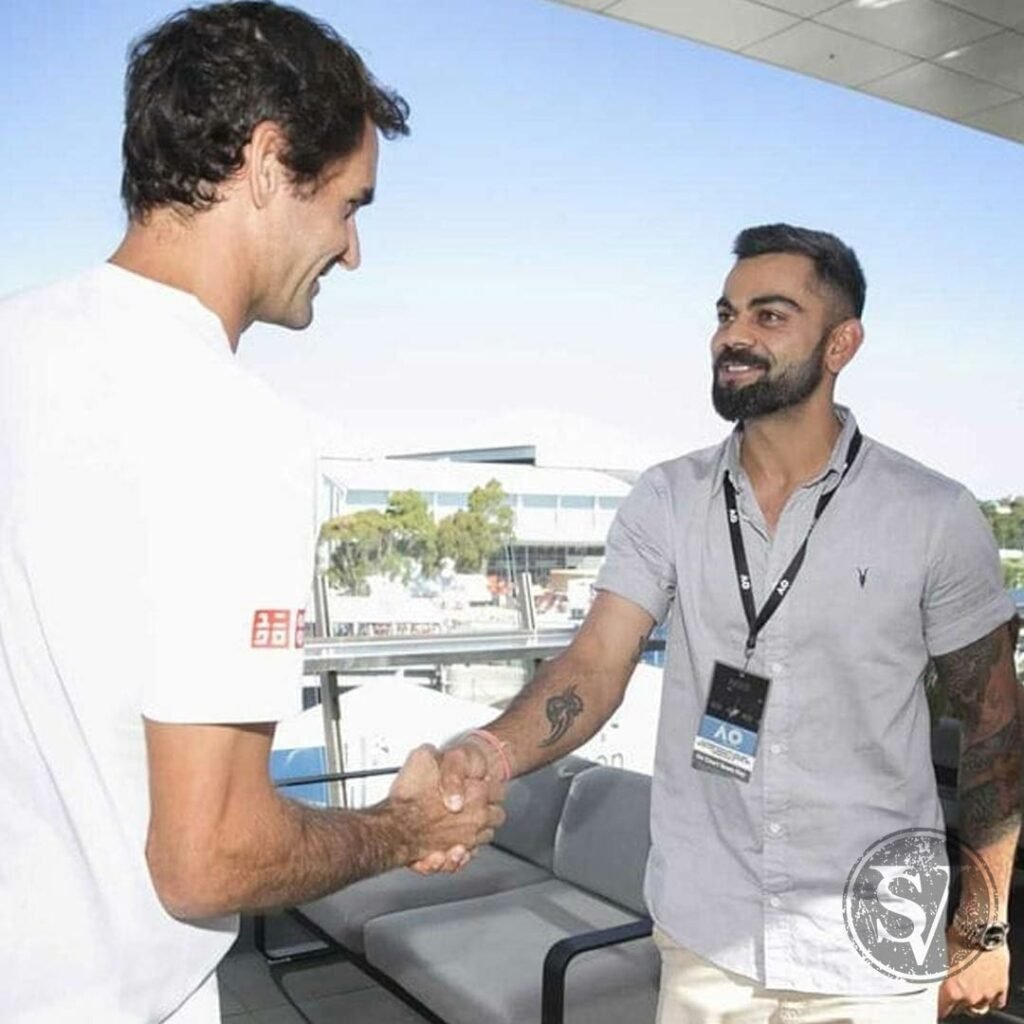 Virat Kohli messaged Roger