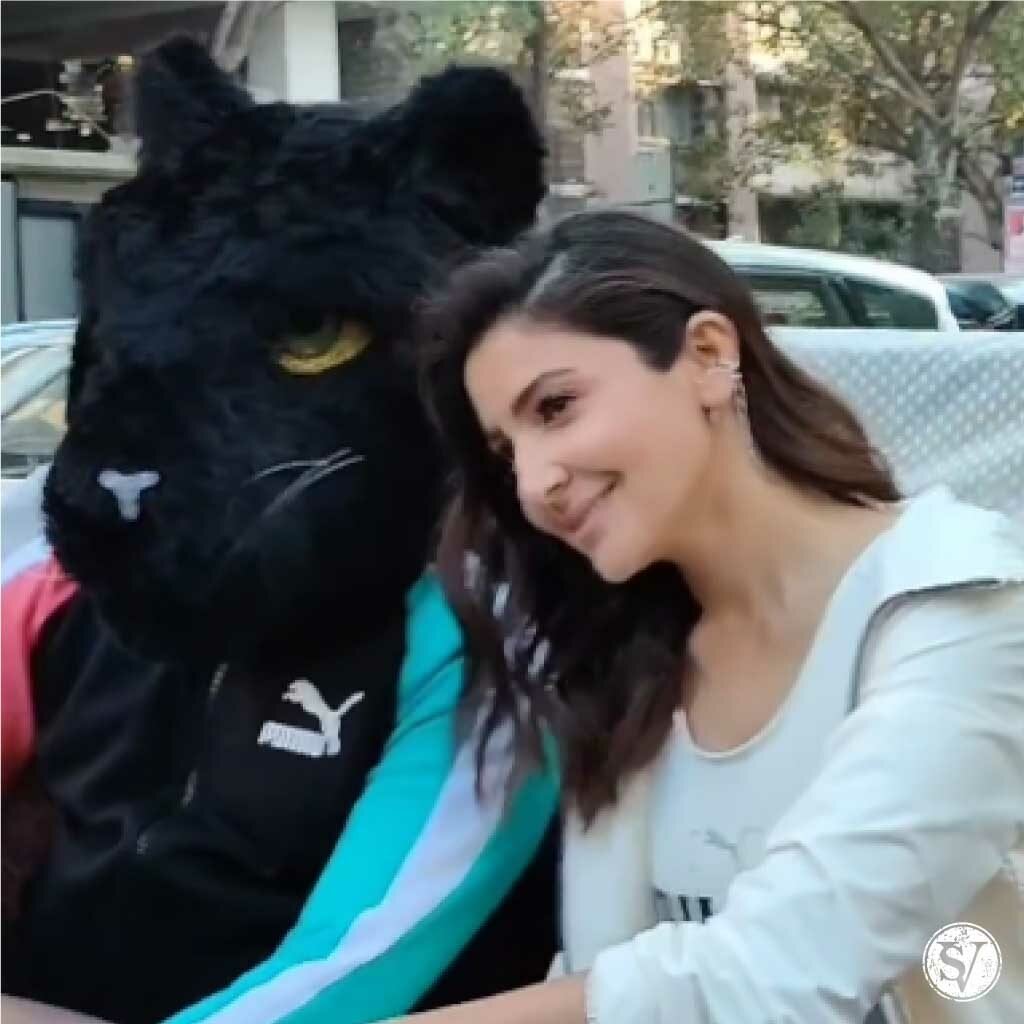 Anushka promotes PUMA