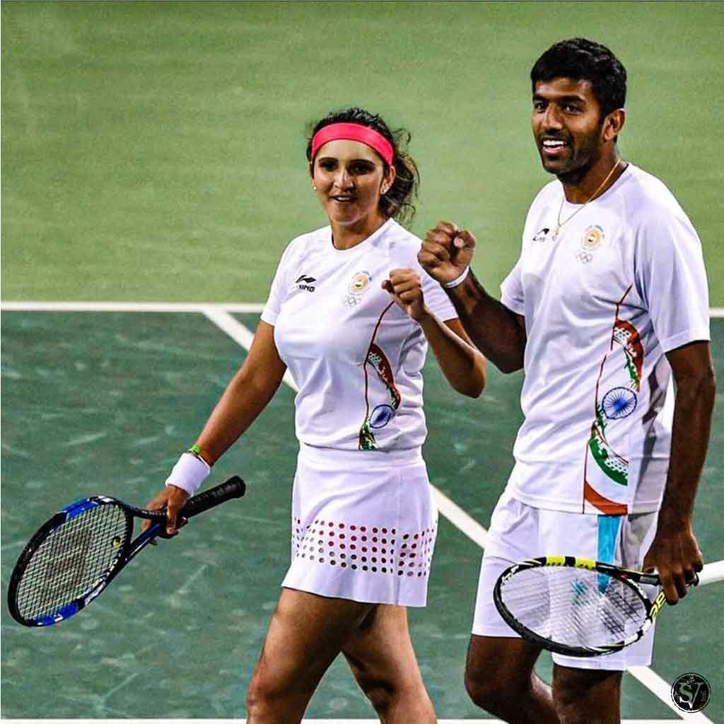 Sania Mirza Rohan Bopanna