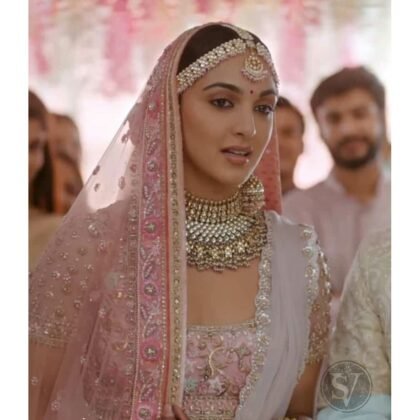 Kiara Advani Pink Lehanga