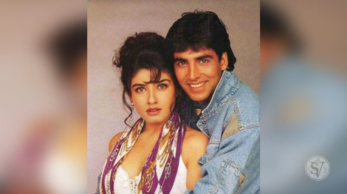 Raveena and Akshay